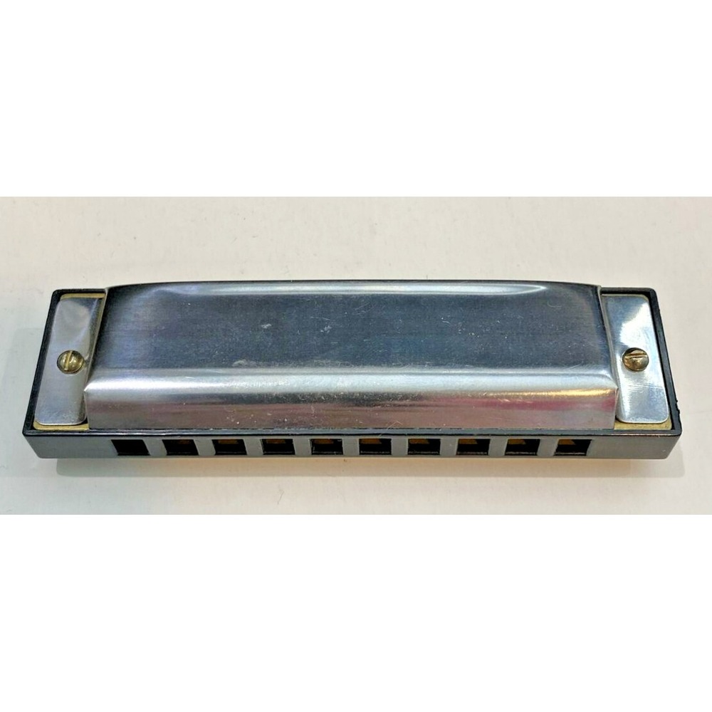 Harmonica 4” X 1”, Chrome Finish - Key C / C Pitch